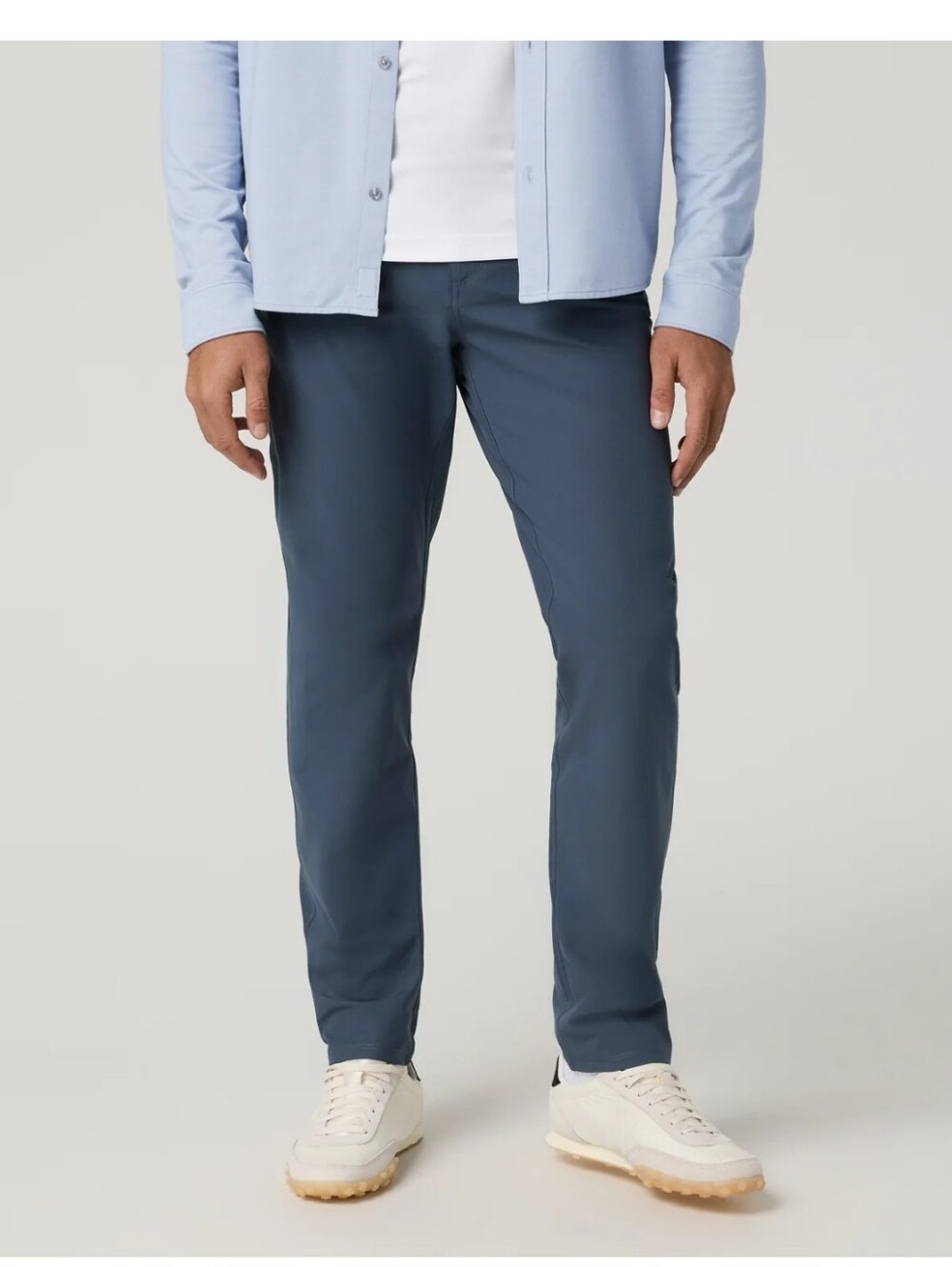 Vuori Mens Meta Pant Athletic Slim Fit 30" Sz 33x30 Blue Sea (#25)